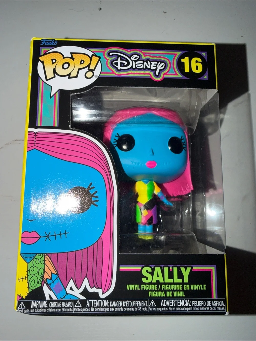 Funko Sally Vinyl Figure — Blue, Pink & Multicolor - Picture 1 of 7
